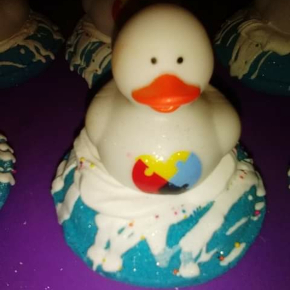 SICC Beauty Bath, Skin & Hair Sicc Beauty Autism Awareness Rubber